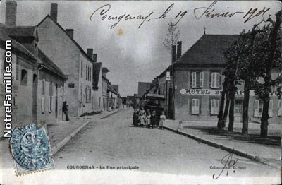 Photos Et Cartes Postales Anciennes De Courgenay, 89190