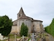Photo suivante de Puynormand Le chevet de l'église  Saint-Hilaire.