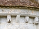 Photo suivante de Puynormand Modillons sculptés de l'abside. Eglise Saint Hilaire.