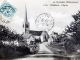 L'église, vers 1905 (carte postale ancienne).