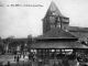 Photo suivante de Allassac La Halle et la Grand'Place, vers 1910 (carte postale ancienne).
