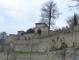 les terrasses de l'ancienne abbaye Saint Amand