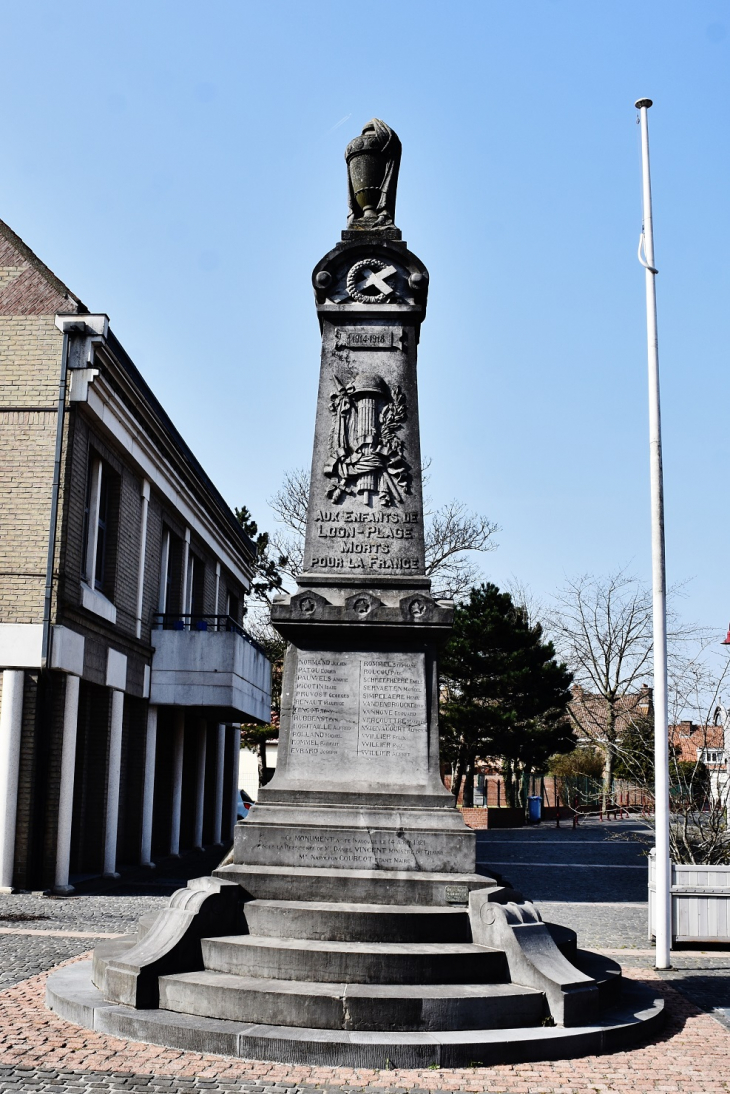 Photo Loon Plage Monument Aux Morts Loon Plage