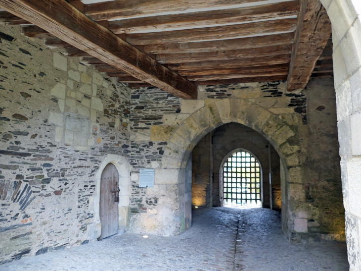 Entrée dans le château - Angers