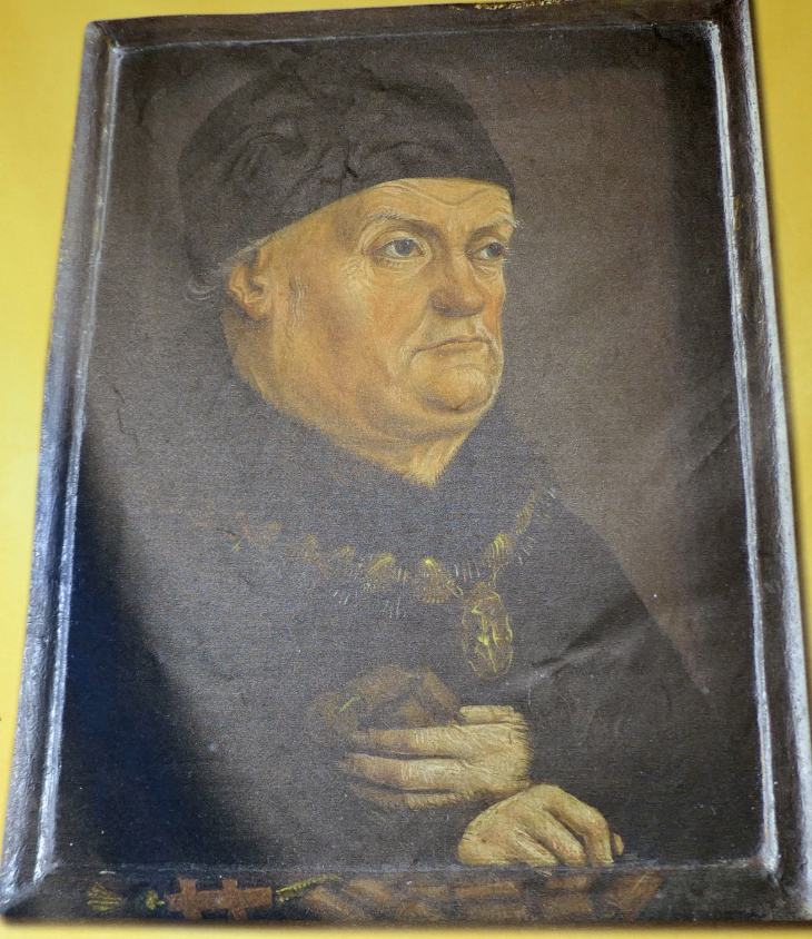 Le château : portrait du roi René - Angers