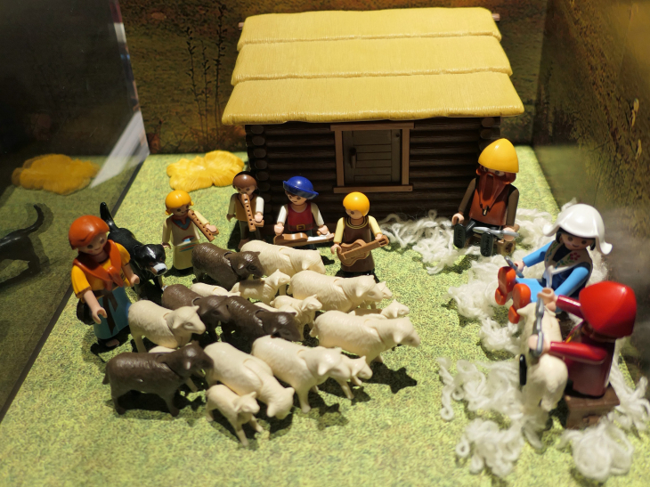 La tapisserie expliquée aux enfants : élevage des moutons - Angers