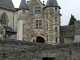 Photo suivante de Angers le château : le chatelet vu des douves