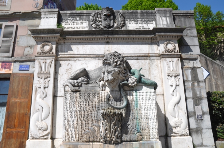 Fontaine du lion - Grenoble
