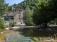 Photo suivante de Pont-en-Royans Le bassin de la cascade et les maisons suspendues