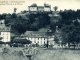 Photo suivante de Saint-Martin-d'Uriage Uriage les Bains - Etablissement thermal et lde châtea, vers 1920 (carte postale ancienne).