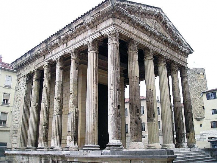 Le temple romain - Vienne