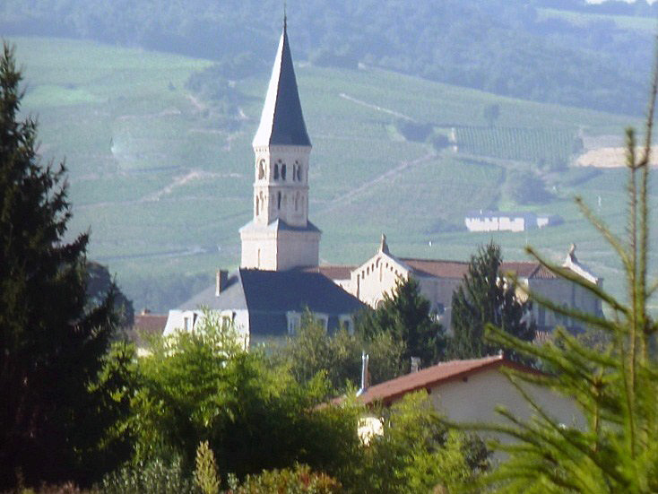 Photo à Romanèche-Thorins (71570) : Vue Sue Le Village - Romanèche ...