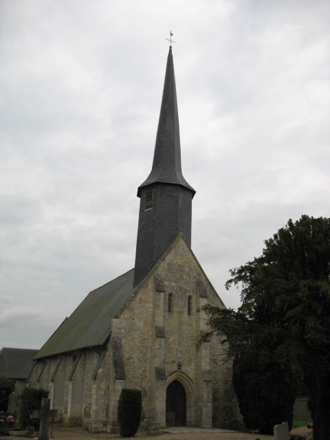 Photo à Bonneville-Aptot (27290) : Eglise Saint-Pierre de Bonneville