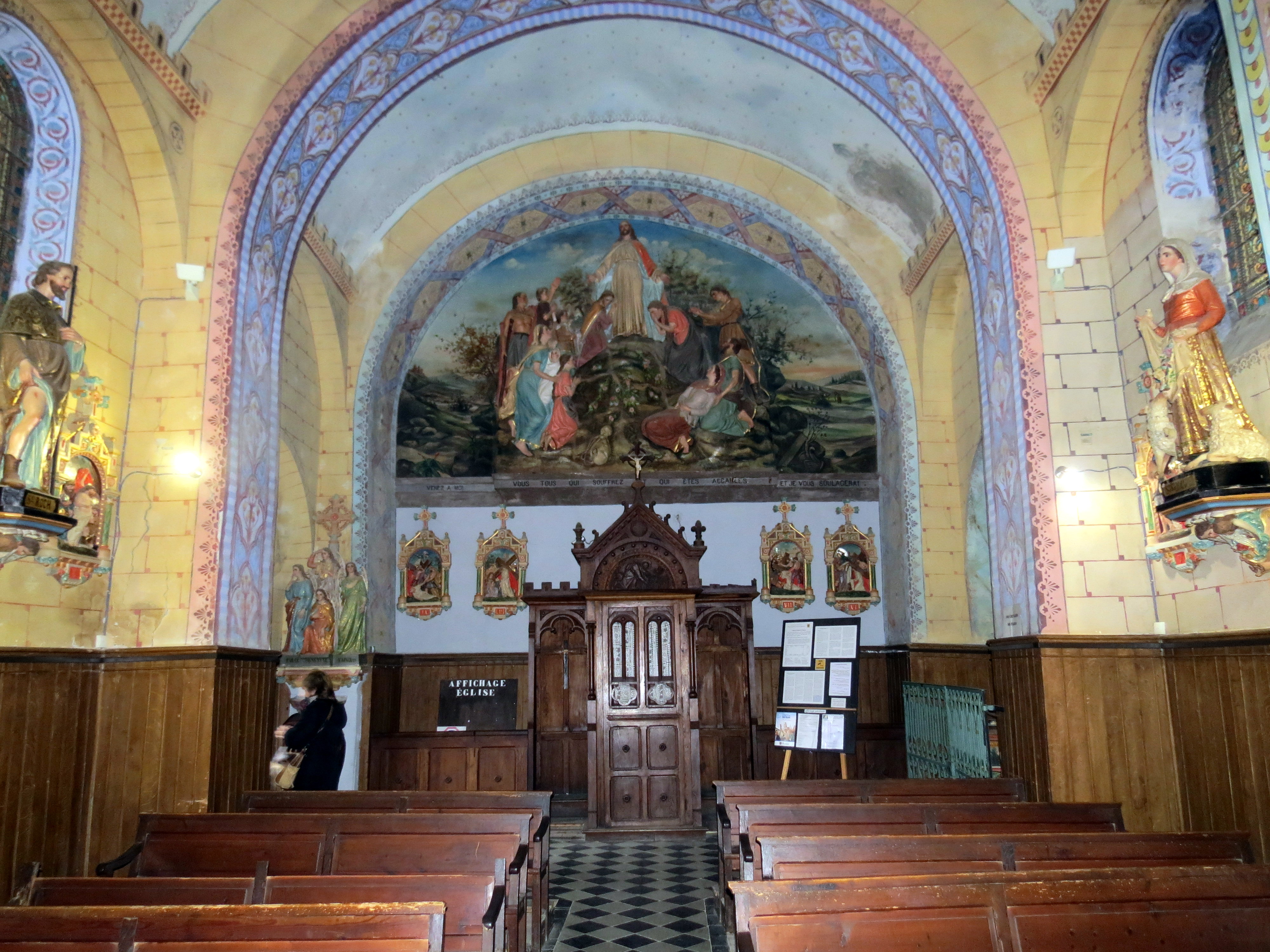 Photo A Rennes Le Chateau Eglise De Rennes Le Chateau Rennes Le Chateau Communes Com