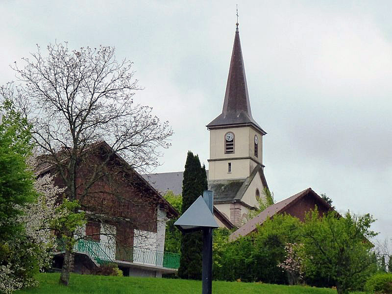 Photo à Anould (88650) : Vue Sur L'église - Anould, 333883 Communes.com