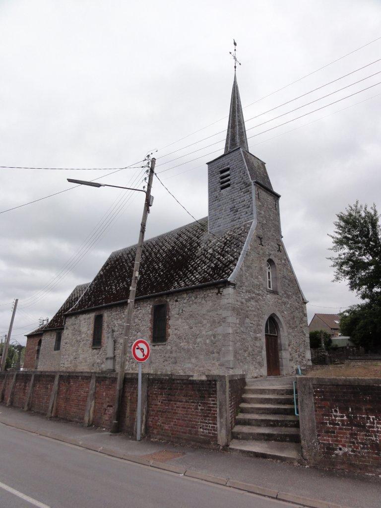 Photo à Recquignies (59245) : Recquignies (59245) église de de Roc ...