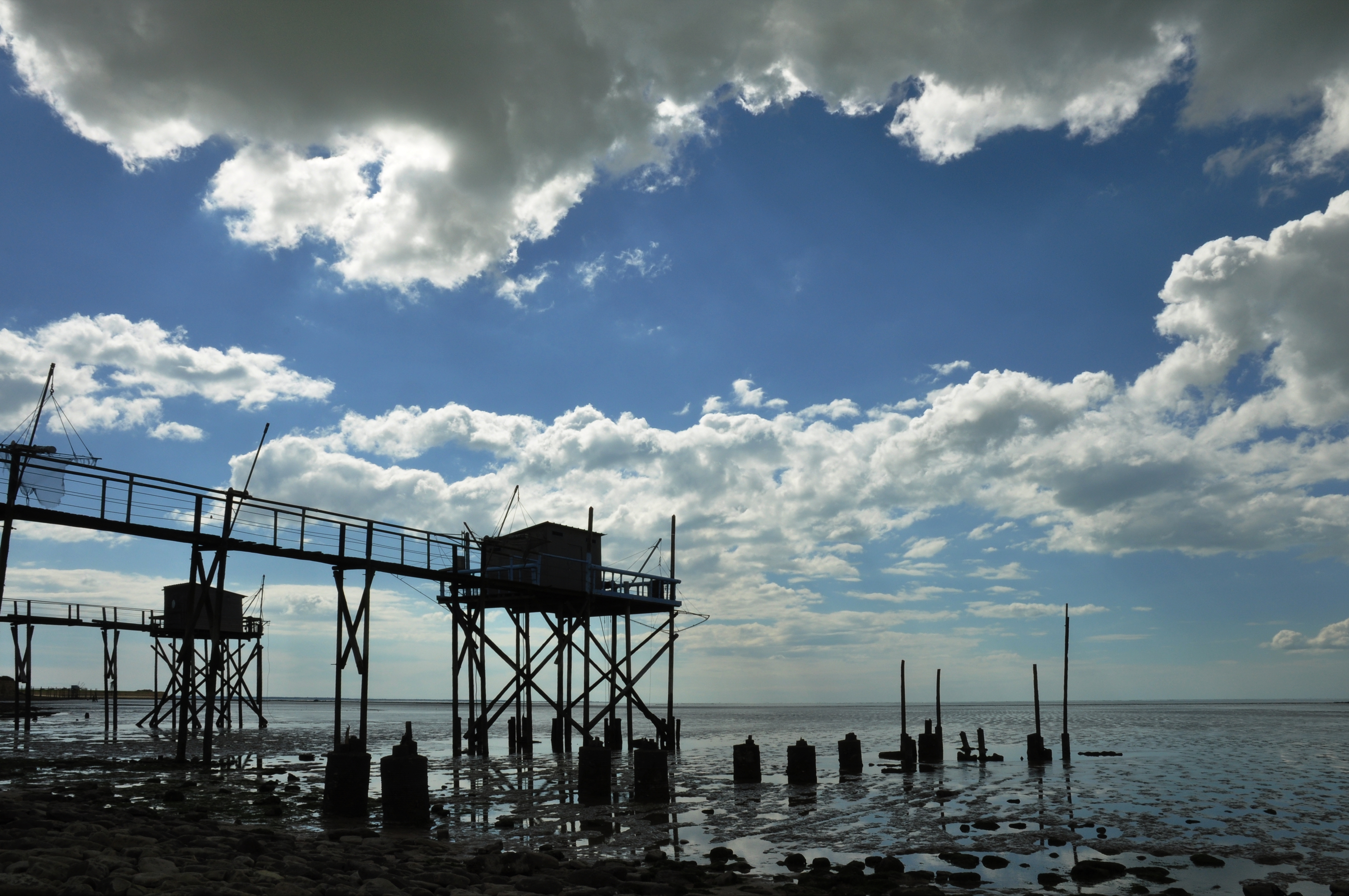 Photo Marsilly  17137  Carrelet Marsilly  photo gilles boisset