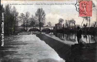 Photos et cartes postales anciennes de Saint-Seurin-sur-l'Isle, 33660