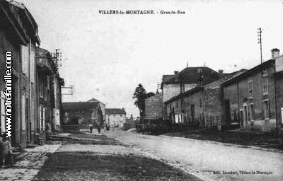 Photos cartes postales anciennes Villers-la-Montagne  54920