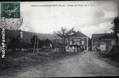 FRANCE - Meuse - Pagny-la-Blanche-Côté - Le moulin et la Blanche-Côté-  Carte Postale ancienne