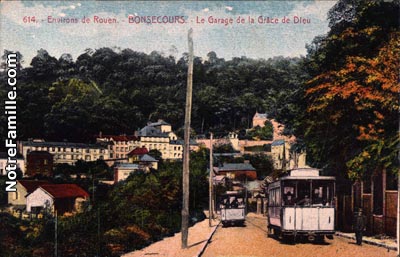 Photos et cartes postales anciennes de Bonsecours, 76240