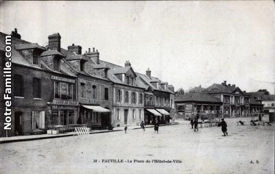 Photos Et Cartes Postales Anciennes De Fauville-en-Caux, 76640