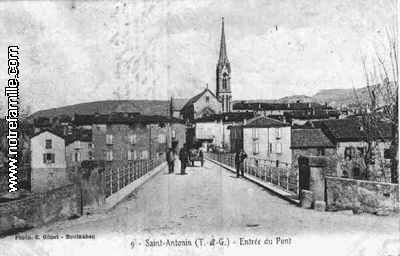 Photos Et Cartes Postales Anciennes De Saint Antonin Noble Val 82140