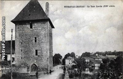 Photos cartes postales anciennes Peyrat-le-Ch  teau  87470