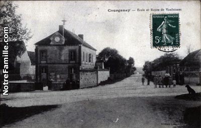 Photos Et Cartes Postales Anciennes De Courgenay, 89190