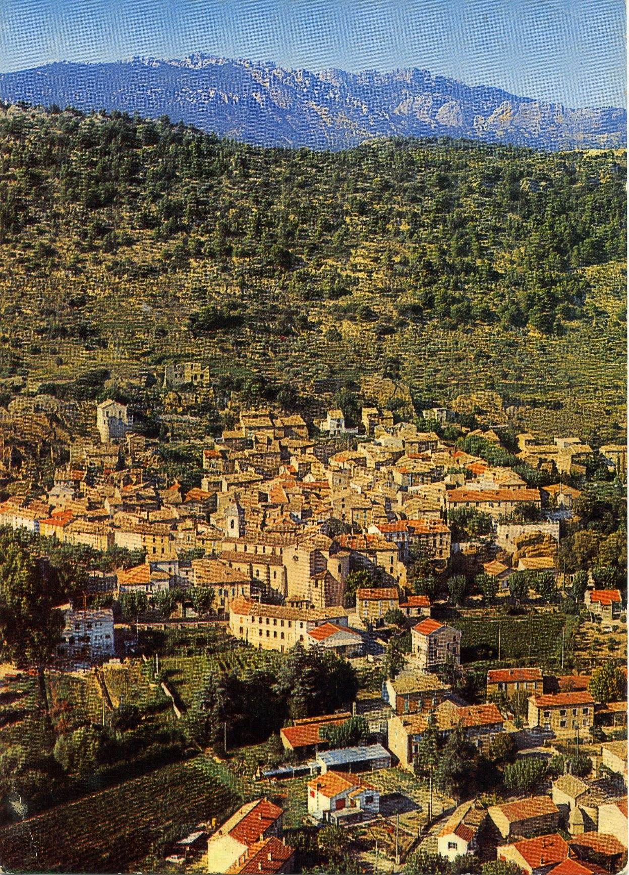 Photo A Beaumes De Venise Vue Generale Aerienne Carte Postale De 1968 Beaumes De Venise Communes Com