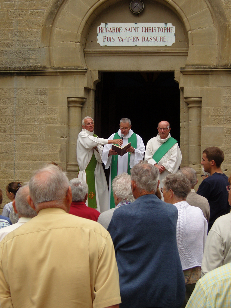 La Saint-Christophe, bénédiction des voitures