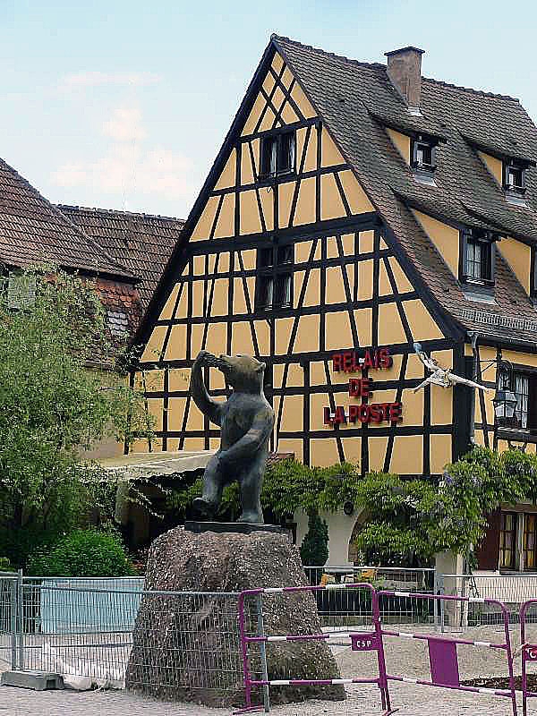 L'ourse symbole du village - Andlau