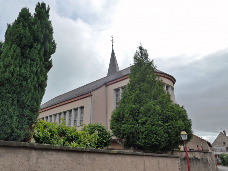 Le chevet de l'église - Baerendorf