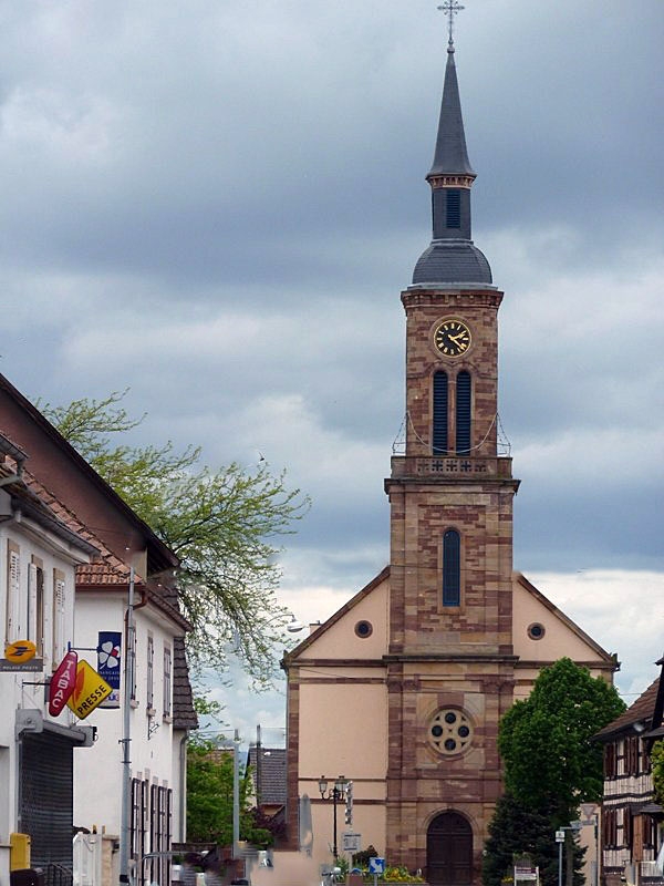 Le temple protestant - Boofzheim