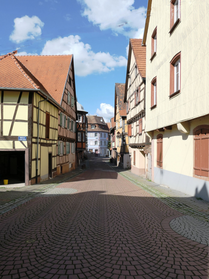 Les rues de la petite cité de caractère - Bouxwiller