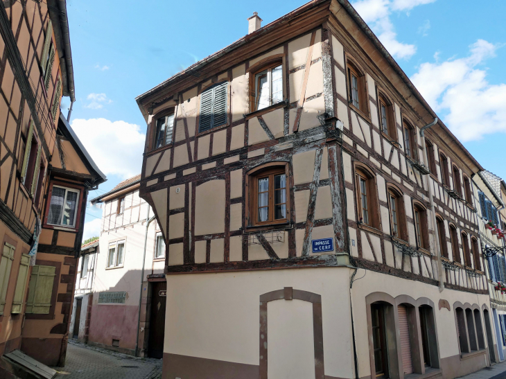 Les rues de la petite cité de caractère - Bouxwiller