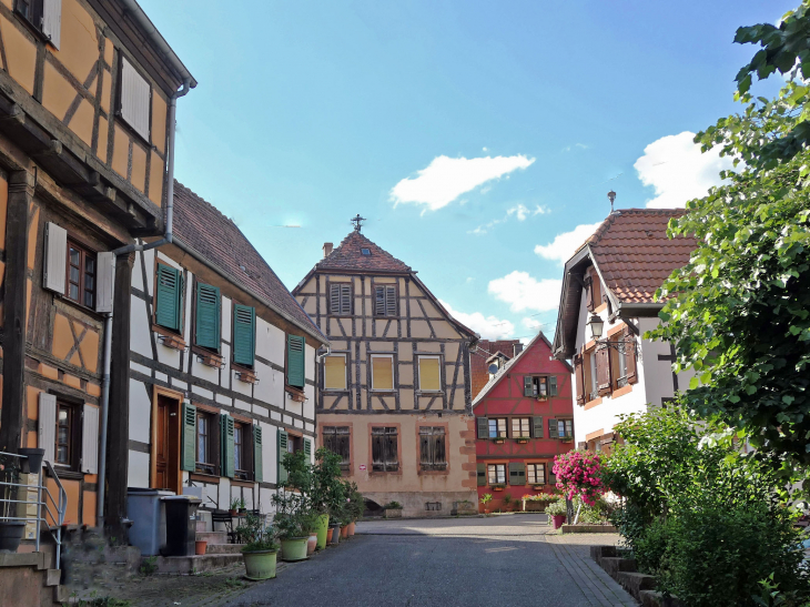 Les rues de la petite cité de caractère - Bouxwiller