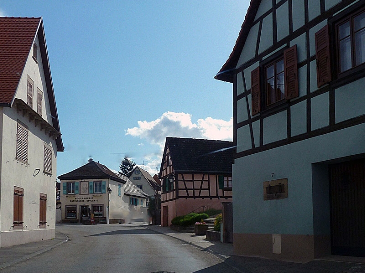 Dans le village - Eichhoffen