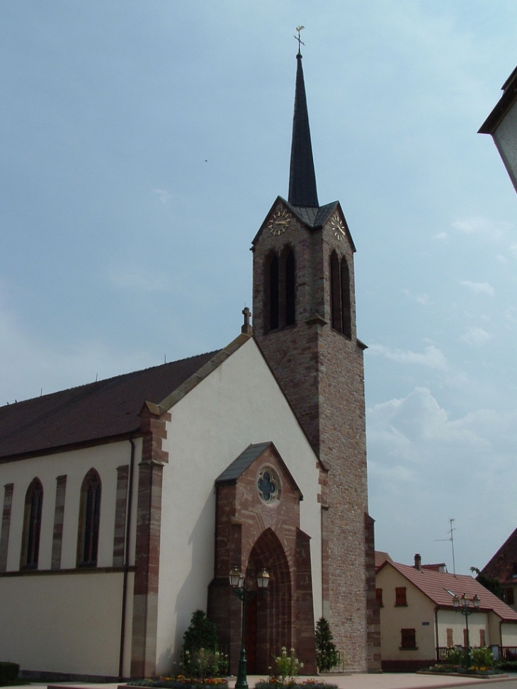 Eglise rénovée - Friesenheim