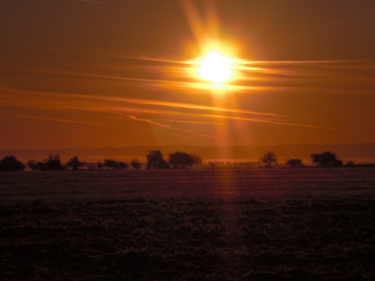 Levée du soleil - Gœrsdorf