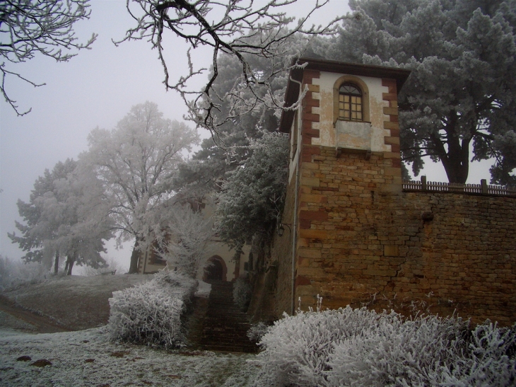 Liebfrauenberg en hiver, photo du 24/12/2007 - Gœrsdorf