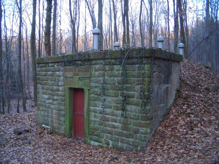 Filtre à marbre 1931 en forêt de Goersdorf - Gœrsdorf