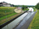 l'écluse sur le canal de la Sarre