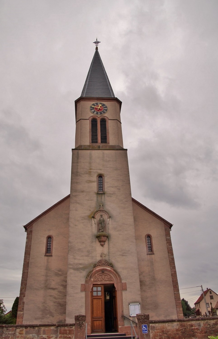 +église Saint-Gismond - Heidolsheim