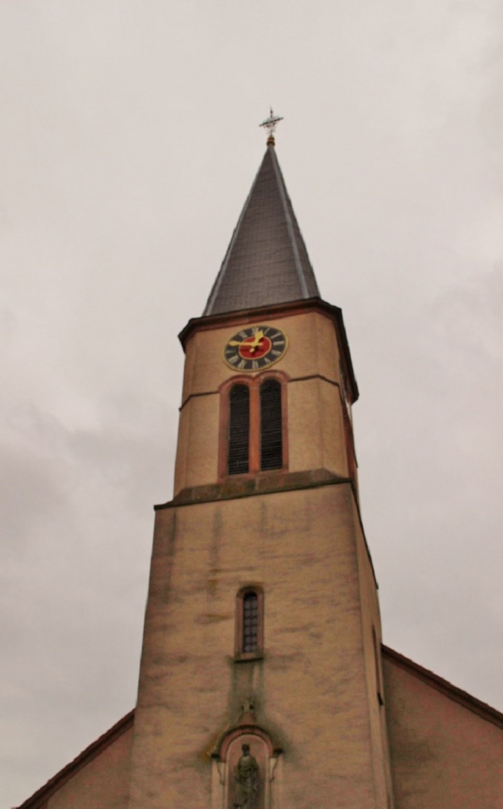 +église Saint-Gismond - Heidolsheim