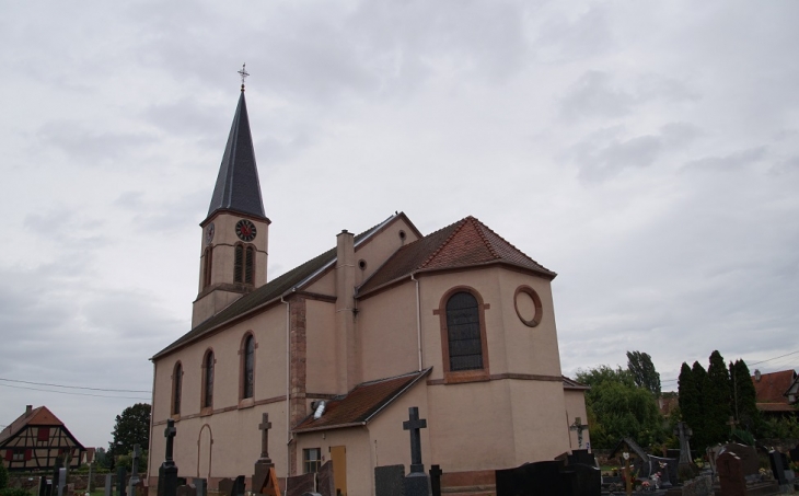 +église Saint-Gismond - Heidolsheim