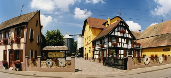 Belle photo du moulin de Hurtigheim