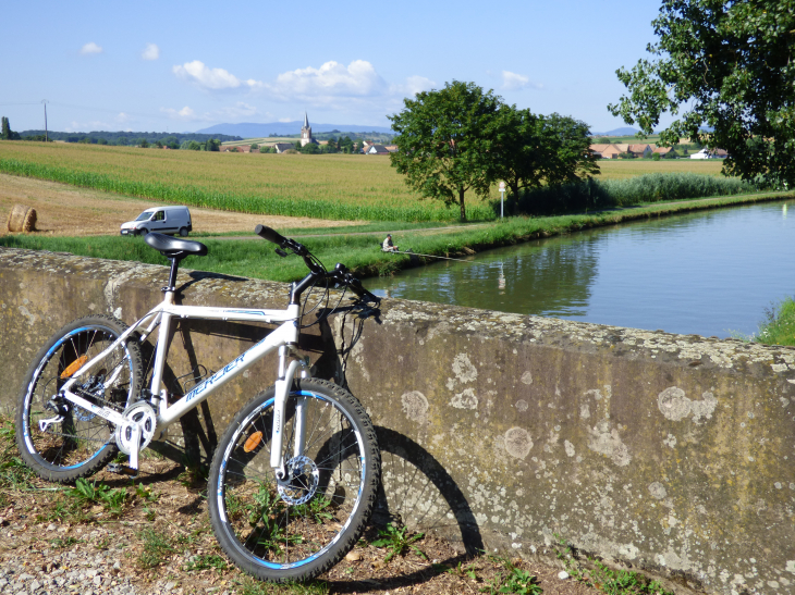 Detente sur le pont - Ingenheim