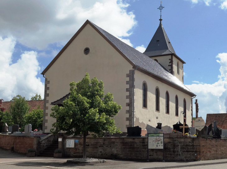 Derrière l'église - Lixhausen