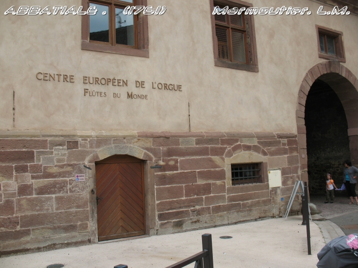 MUSEE   ORGUE  - Marmoutier